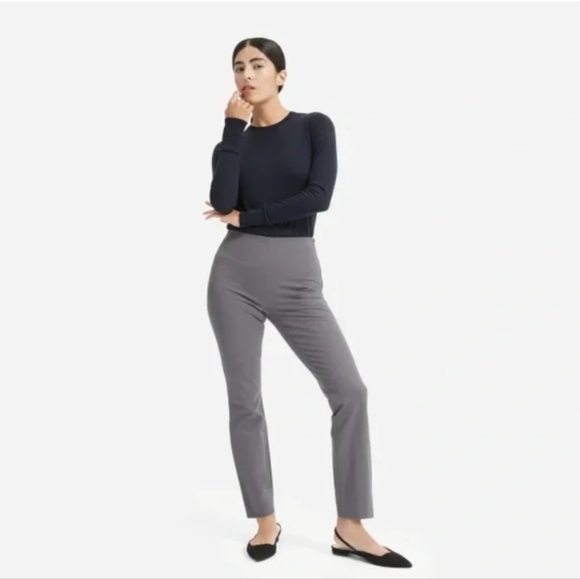 Everlane Side Zip Work Pant, Slate Grey - Picture 1 of 7